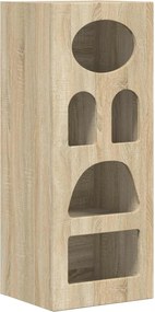 VidaXL Πλαϊνό γραφείο ELST Δρύς Sonoma 40 x 35 x 100,5 εκ