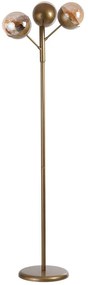 Φωτιστικό Δαπέδου 534LUN5493 48x163cm 3xE27 40W Gold-Honey Opviq
