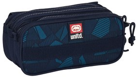 Τριπλή Κασετίνα Eckō Unltd. Peaks Ναυτικό Μπλε (21,5 x 10 x 8 cm)