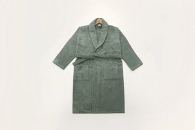 Bathrobe Set (2 Pieces) 1050A-071-1 Green