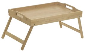 Click Δίσκος Κρεβατιού Μπαμπού 60x33x25cm Φυσικό 6-70-569-0001