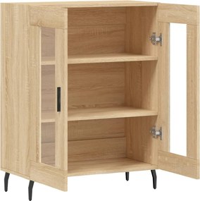 vidaXL Ντουλάπι Sonoma Δρυς 69,5 x 34 x 90 εκ. από Επεξεργασμένο Ξύλο