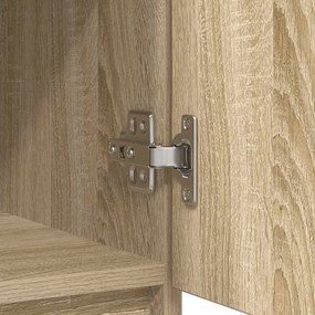 Συρταριέρα με Συρτάρια Sonoma Δρυς 71x35x65 εκ. από Επεξ. Ξύλο - Καφέ