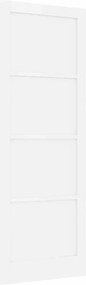 vidaXL Εσωτερική Πόρτα ORKDAL Λευκό 83 x 232 εκ. Κόντρα πλακέ