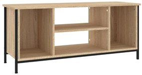 vidaXL Έπιπλο Τηλεόρασης Sonoma Δρυς 102 x 35 x 45 εκ. Επεξεργ. Ξύλο