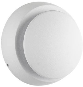 Απλίκα Τοίχου Κινητή LED 6W 3000K IP54 Αλουμίνιο Λευκό 145-20223 Eurolamp-145-20223-Λευκό 145-20223