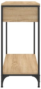 vidaXL Τραπέζι Κονσόλα Sonoma Δρυς 75x34,5x75 εκ. Επεξεργασμένο Ξύλο