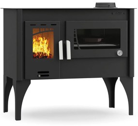 Thermogatz GS 10 Oven Χαλύβδινη Ξυλόσομπα με Φούρνο 10.5kW