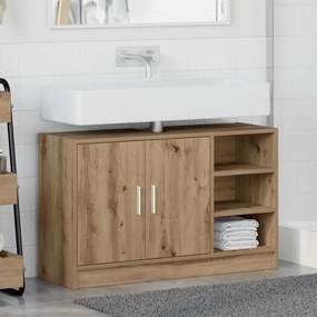 vidaXL Ντουλάπι Μπάνιου Artisan Oak 90 x 29 x 55 εκ.