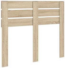 vidaXL Κεφαλάρι Δρύς Sonoma 135 cm Επεξεργασμένο ξύλο