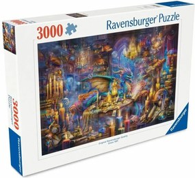 Παζλ Ravensburger Dragon's Library 3000 Τεμάχια