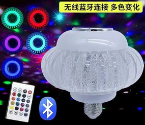 Φωτορυθμική λάμπα RGB με ηχείο Bluetooth - 903005