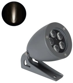 Σποτ Φωτιστικό για Φυτά 12W IP67 4500K Αλουμίνιο Γκρι 90470 Globostar-90470-Ανθρακί 90470