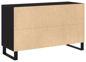 vidaXL Μπουφές Μαύρη Δρυς 100x36x60 εκ. Κατασκευασμένο Ξύλο
