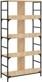 vidaXL Βιβλιοθήκη Sonoma Δρυς 78,5x33x153 εκ. Επεξεργασμένο Ξύλο