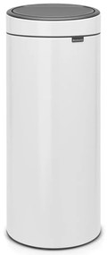 Brabantia Κάδος Απορριμμάτων Touch Bin New 30L, White