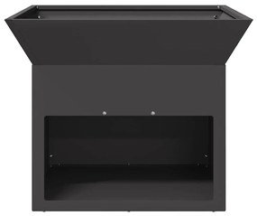 vidaXL Φωτιά Μαύρο 50 x 50 x 40 cm Ατσάλι