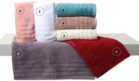 Σετ 3 Πετσέτες 30x50, 50x100, 70x140 Spa 1 Grey Anna Riska