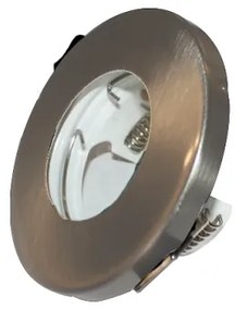 Χωνευτό Σποτ IP45 από Ατσάλι σε Ασημί Φ85 GU10 BS34GUCRNM ACA-BS34GUCRNM-Ασημί BS34GUCRNM