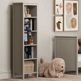 Βιβλιοθήκη Γκρι / Δρυς PECE 50x39.5x179.5