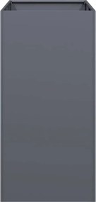 vidaXL Ζαρντινιέρα Ανθρακί 40x80x80 εκ. από Χάλυβα