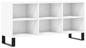 vidaXL Έπιπλο Τηλεόρασης Λευκό 103,5 x 30 x 50 εκ. από Επεξεργ. Ξύλο
