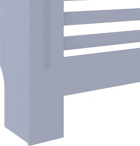 vidaXL Κάλυμμα Καλοριφέρ Γκρι 78 εκ. από MDF