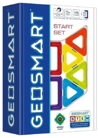 Geosmart κατασκευές με μαγνήτη GeoSmart Start Set (15 τεμ)