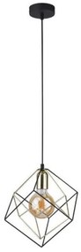 Κρεμαστό Φωτιστικό Οροφής ALAMBRE 2777 μαύρο χρυσό TK Lighting-2777-Μαύρο-Χρυσό 2777