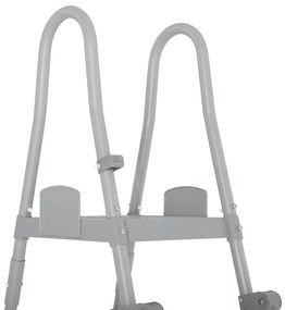 Bestway Flowclear Σκάλα Ασφαλείας Πισίνας με 4 Σκαλοπάτια 132 εκ.