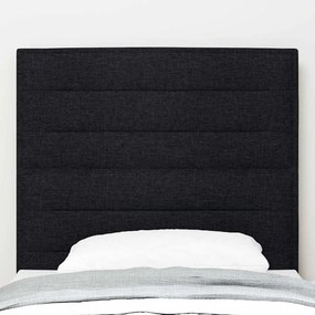 vidaXL Κεφαλάρι Μαύρο 80 cm ύφασμα