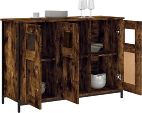 vidaXL Ντουλάπι Καπνιστή Δρυς 100x35x70 εκ. από Επεξεργασμένο Ξύλο