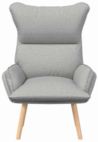 vidaXL Χαλαρωτική Πολυθρόνα Σκούρο γκρι 69 x 74 x 93 εκ. ύφασμα