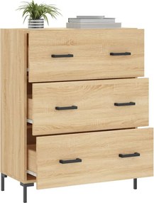 vidaXL Ντουλάπι Sonoma Δρυς 69,5 x 34 x 90 εκ. από Επεξεργασμένο Ξύλο