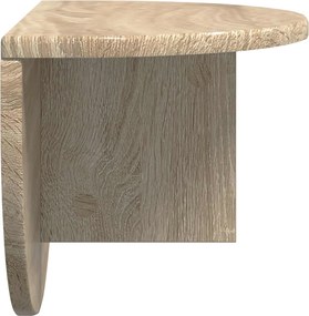 vidaXL Ράφι Τοίχου Δρύς Sonoma 48 x 24 x 24 εκ Επεξεργασμένο ξύλο