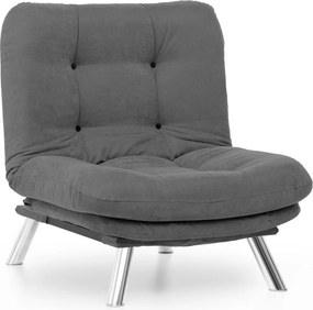 Πολυθρόνα Γκρι MISA SOLO 105x88x90