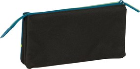 Κασετίνα Munich Land Μαύρο Πράσινο 22 x 12 x 3 cm