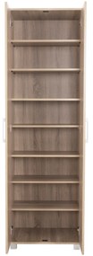 ΠΑΠΟΥΤΣΟΘΗΚΗ-ΝΤΟΥΛΑΠΑ CLUSE HM2403.20 ΜΕΛΑΜΙΝΗ SONAMA OAK ΧΡΩΜΑ 60Χ37Χ186,5Υεκ.