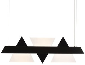 Φωτιστικό Οροφής - Ράγα DCR39215 Led 18W 3000K 1960LM 7,5X100XH120CM Αrmstrong Black Aca Decor Metal
