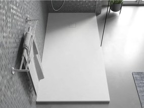 Mexen Bert ορθογώνιος ντους SMC 160 x 70 cm, λευκό - 4K107016