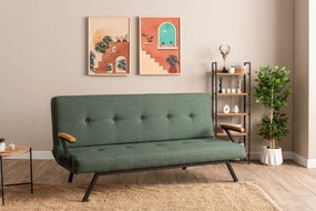 3-Seat Sofa-Bed Zven - Green Green