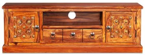 vidaXL Έπιπλο Τηλεόρασης 120 x 30 x 40 εκ. από Μασίφ Ξύλο Ακακίας