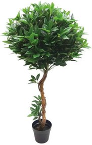 Τεχνητό Δέντρο Δάφνη Μπάλα 04-00-18757 140cm Green Marhome Συνθετικό Υλικό