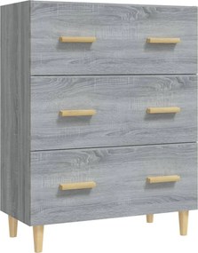 vidaXL Ντουλάπι Γκρι Sonoma 70 x 34 x 90 εκ. από Επεξεργασμένο Ξύλο