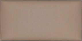 vidaXL Κεφαλάρι Τοίχου 12 τμχ. 60 x 30 cm Καπουτσίνο ύφασμα