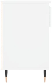 Παπουτσοθήκη Λευκή 70 x 36 x 60 εκ. από Επεξεργασμένο Ξύλο - Λευκό