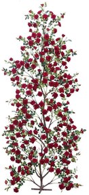 Τεχνητό Δέντρο Τριανταφυλλιά 2611-6 350cm Red Supergreens Leather,Plastic