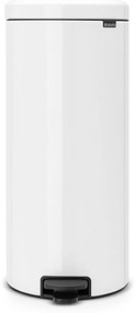 Brabantia 649063 Κάδος με πεντάλ 30L, Whiite