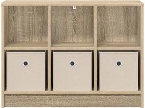 vidaXL Πλαϊνό γραφείο Δρύς Sonoma 73,5 x 22,5 x 53,5 εκ