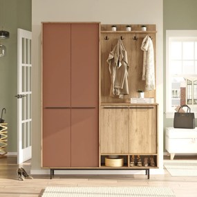 Hall Stand OS1-SK Oak
Tile Red